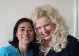 Silvana com Peggy Phoenix Dubro